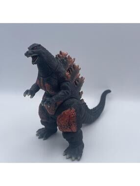 1995 Bandai - Burning Godzilla 9" Soft Vinyl Figure Collector